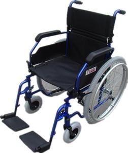 Blue Self Propel Wheel Chair